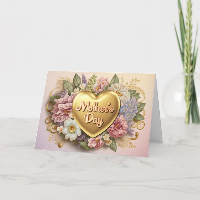 Convite Dia de as mães moderno (Frente)