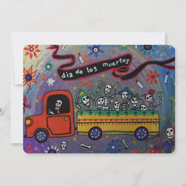 CONVITE DIA DE LOS MUERTOS (Frente)