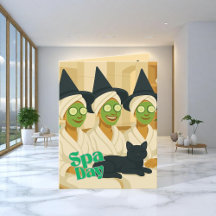 Dia de Spa de Bruxa Humor Engraçado