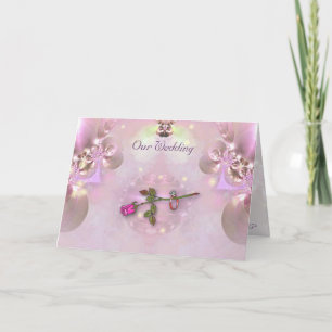 Convite Diamonds Wedding Invitation Card