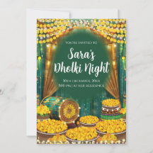 Convite Digital Dholki & Convite Digital Mehndi