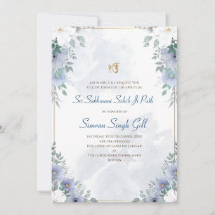 Convite digital para o Sri Sukhmani Sahib path