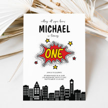 Convite Dinâmico para primeiros aniversarios de Su