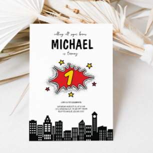 Convite Dinâmico para primeiros aniversarios de Su