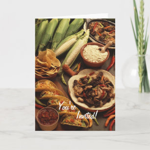 CONVITE DINNER PARTY INVITATION