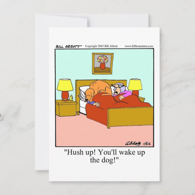 Convite Divertido para Festa de Aniversário de Cas (Frente)