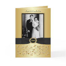 Convite do 50º Aniversário do Double Photo