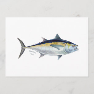 Convite do atum de Blackfin