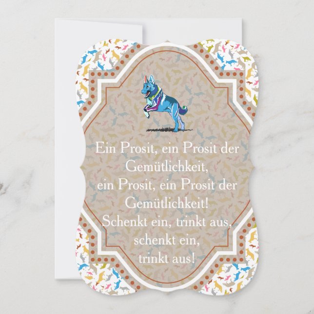 Convite do Cão Pastor (Frente)