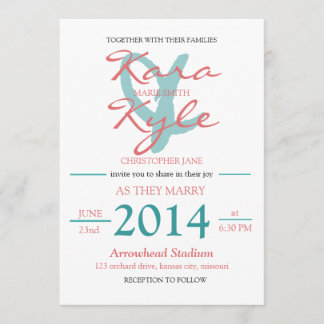 Convite do casamento