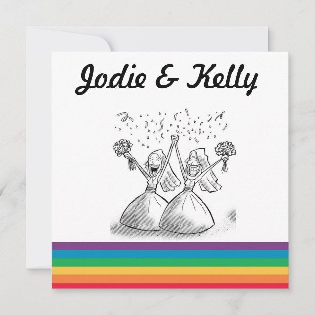 Convite do casamento (Frente)