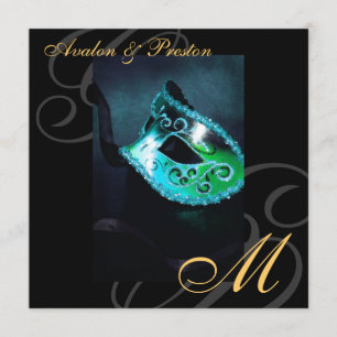 Convite do casamento do redemoinho da cerceta da