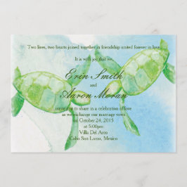 Convite do casamento dos pares de Honu