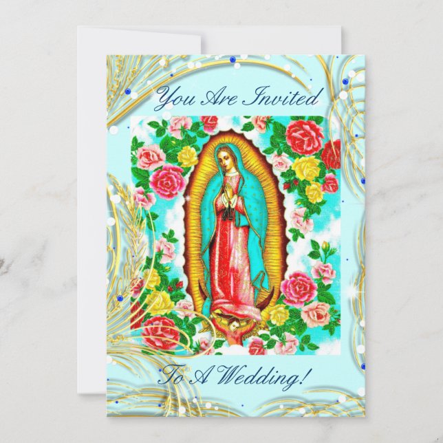 CONVITE DO CASAMENTO - VIRGEM DE GUADALUPE (Frente)