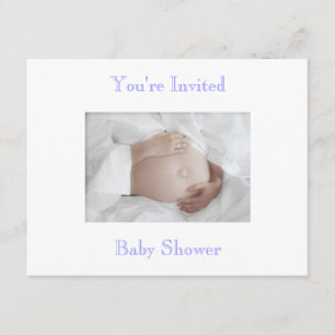 Convite do chá de fraldas