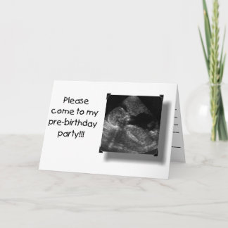 Convite do chá de fraldas