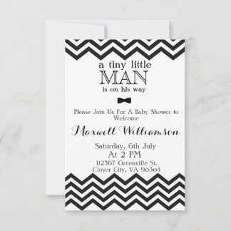 Convite do chá de fraldas