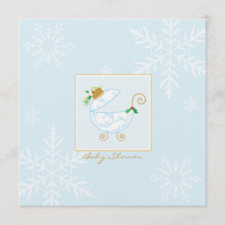 Convite do chá de fraldas da carruagem do bulbo de