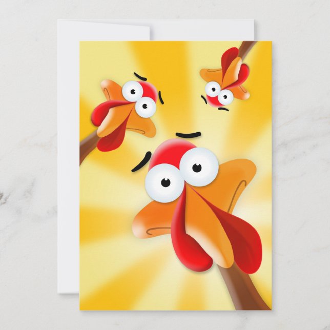 Convite do comensal do dia de Turquia da acção de (Frente)