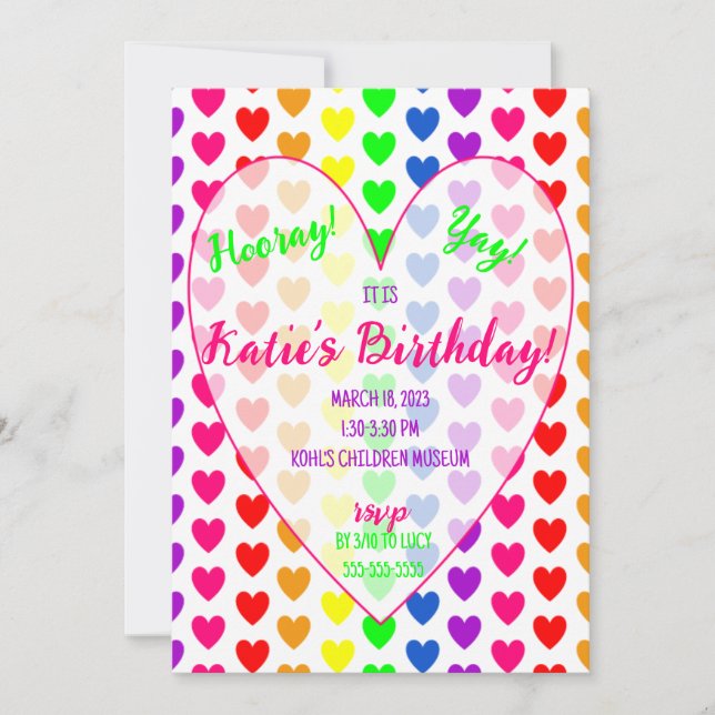 Convite do Coração (Frente)