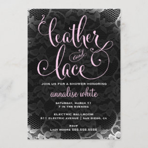 Convite do couro 311 e do chá do laço