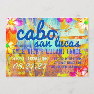 Convite do destino de CABO SAN LUCAS