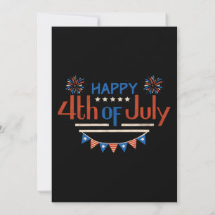 Convite do Dia da Independência de 4 de Julho