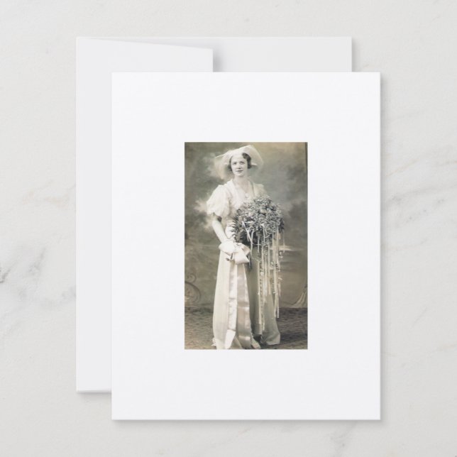 Convite do Dia do Casamento (Frente)