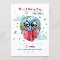 Convite do Dia Mundial do Livro