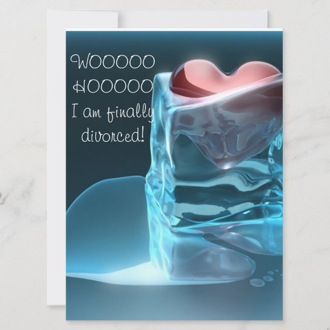 Convite do divórcio (Frente)