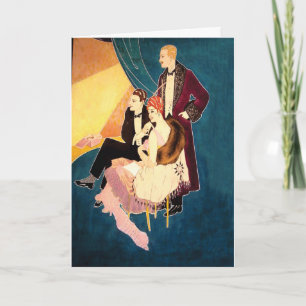 Convite ~ do encanto do art deco no teatro
