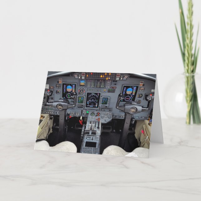 Convite do evento da aviação (Frente)