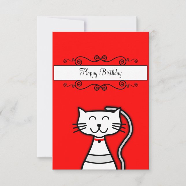 Convite do feliz aniversario (Frente)