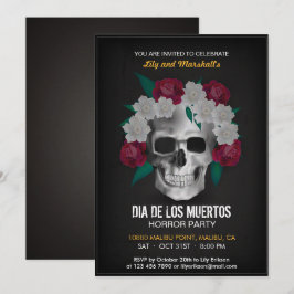 Convite do Festa do Dia de los Muertos