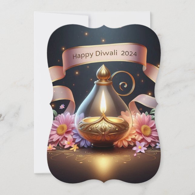 Convite do Festival Diwali (Frente)