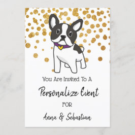 *~* Convite do Francês Fofo Bulldog Francês