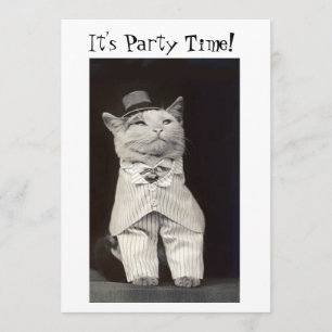 Convite do Gato da Festa