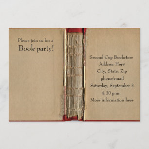 Convite do livro velho