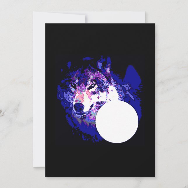 Convite do Lobo & Lua (Frente)