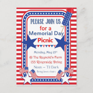 Convite do Memorial Day