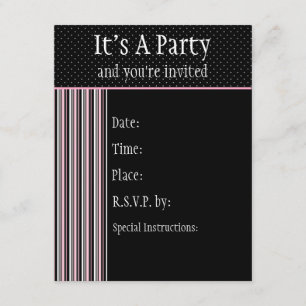 Convite do motel do Siesta