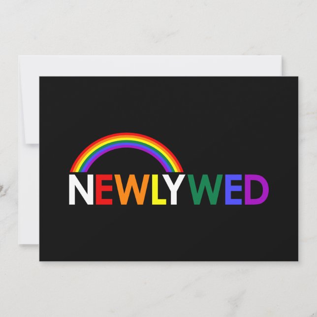 Convite do NEWLYWED (Frente)