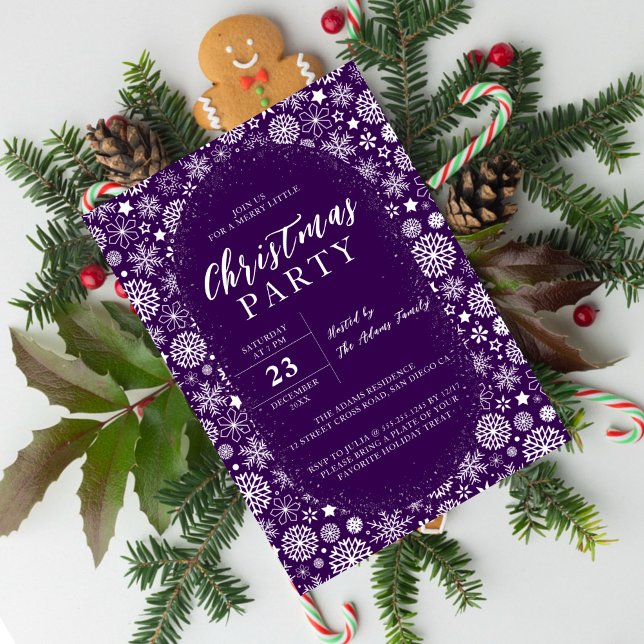 Convite do Partido Brunch, Chá de Natal Novo (Criador carregado)