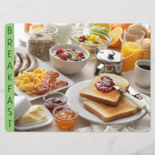 Convite do pequeno almoço