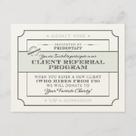 Convite do Programa de Referência do Cliente