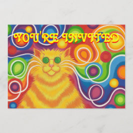 convite do Psy-gato-delic 'você é Invited