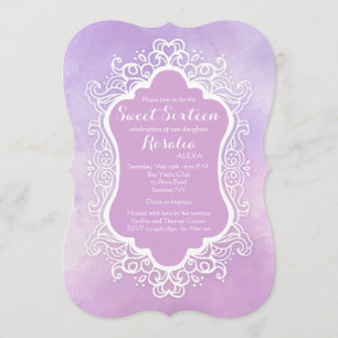 Convite do quadro do vintage