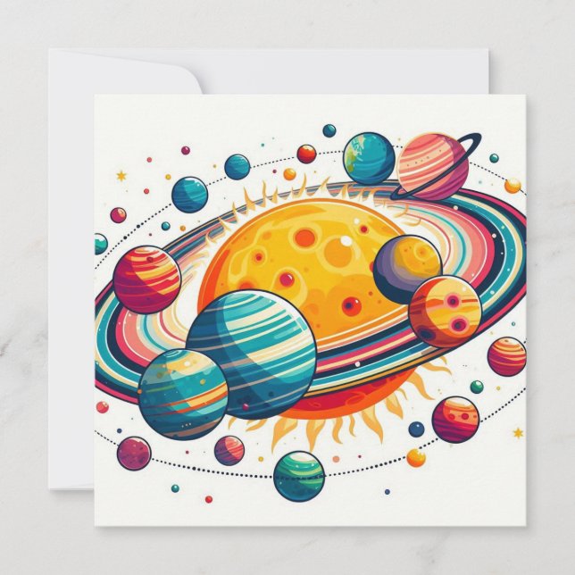 Convite do Sistema Solar (Frente)