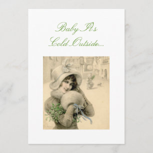 Convite do tea party do Natal