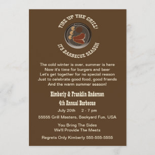 Convite do tempo da grade